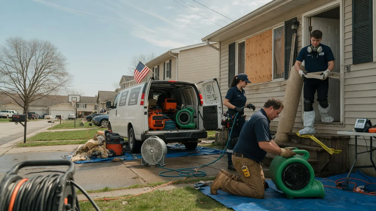Water Damage Restoration in Knightdale, NC near me
